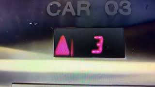 The Nice Schindler 400A Traction Elevators at Rauffman Stadium in Kansas City MO Elevator Tour