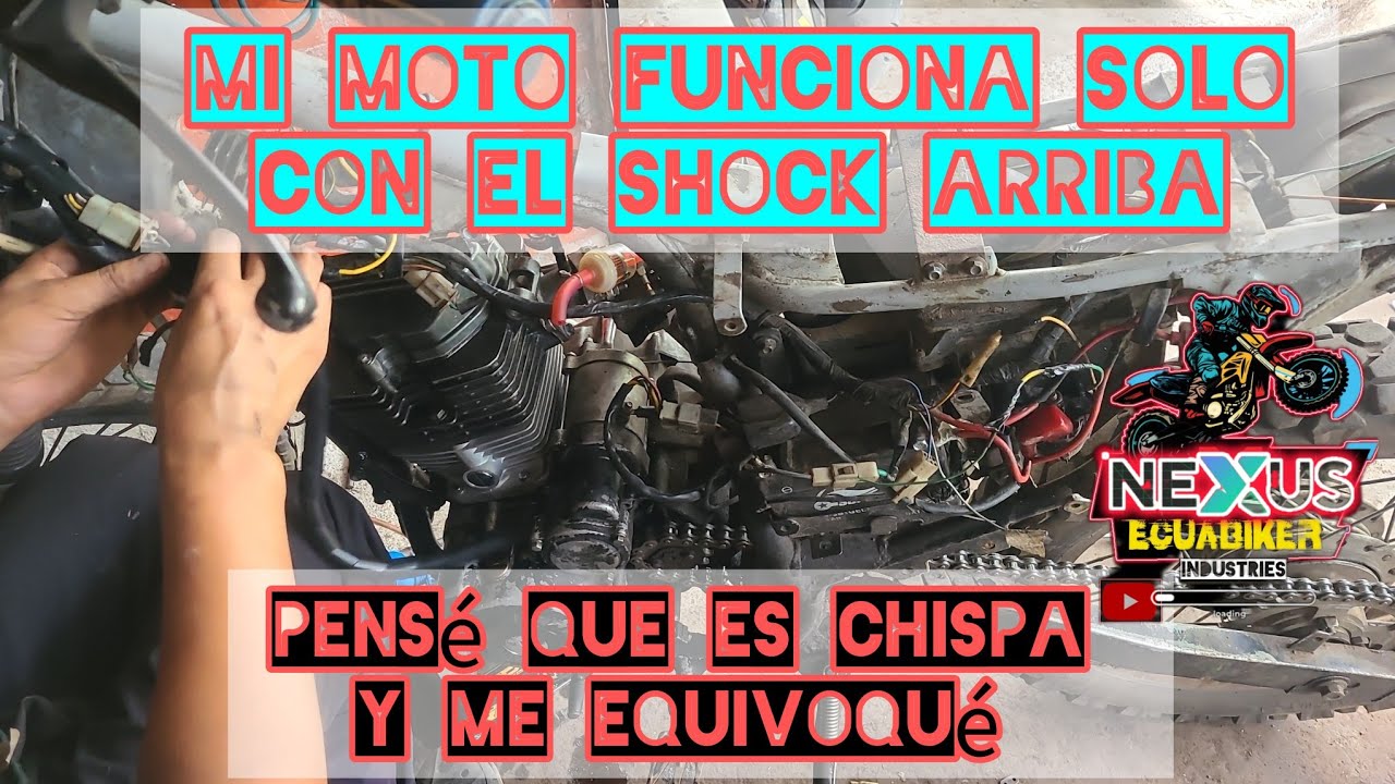 MOTO Solo TRABAJA bien Con el Estrangulador Cerrado/LO DEJAMOS ASÍ?