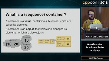 CppCon 2018: Arthur O