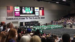 Poteet High School Class of 2018 Procession