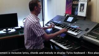 Cliff Richard & The Shadows The Young Ones Yamaha Tyros 5 Roland G70 By Rico chords