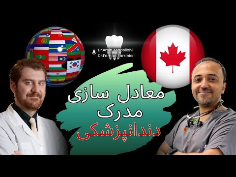راهنمای دقیق معادل سازی مدرک دندانپزشکی در کانادا گفت و گو با دکتر امین اسداللهی