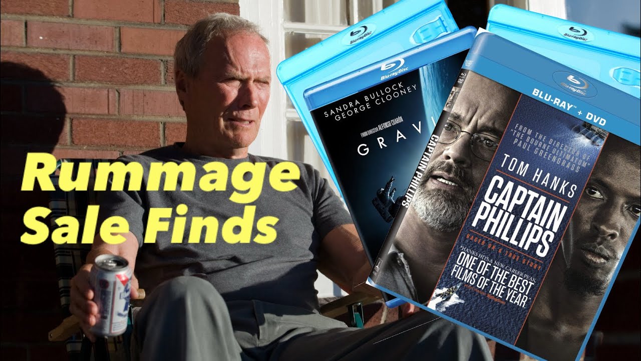 A Few Rummage Sale Pick Ups - Blu Ray Collection Update