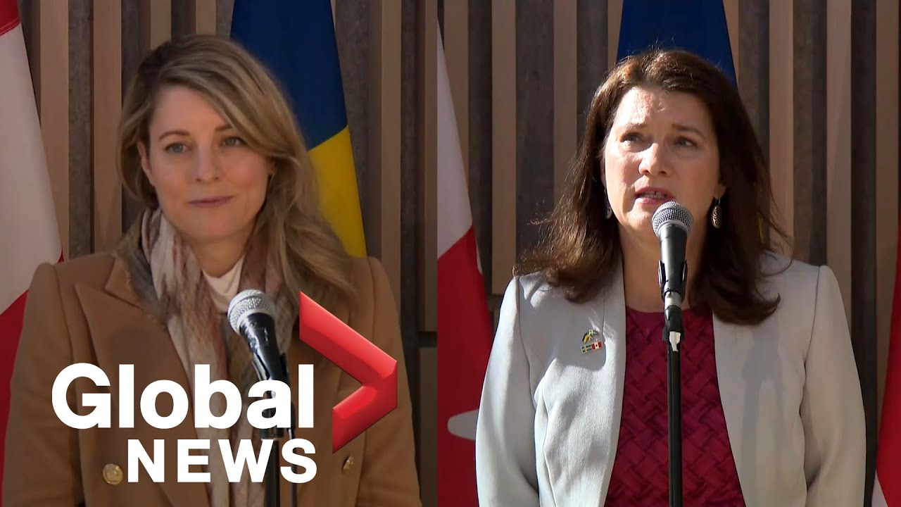 Canada Showcases Support for Sweden Joining NATO During Joint News Conference