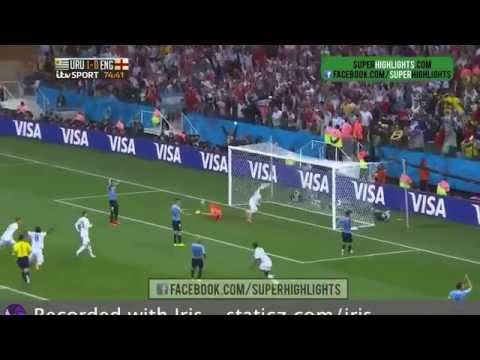 Rooney goal vs Uruguay (world cup 2014 HD)