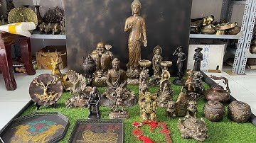 🔴TƯỢNG THƯƠNG TIẾC - KHAY TRÀ ĐỒNG|12/03|Đồ cổ-Đồ xưa-Đồ đồng