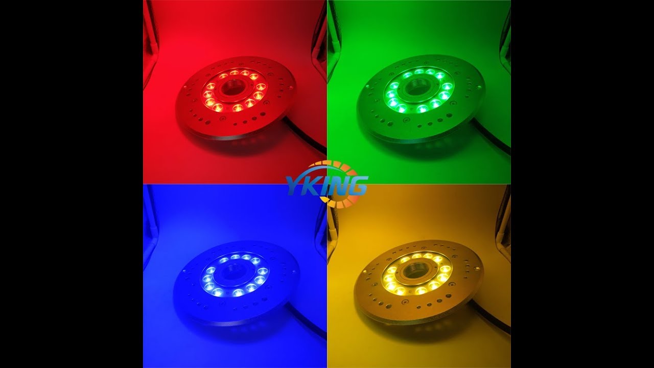 YK-FT108 12x3W 36W RGB Color Change LED Fountain Light