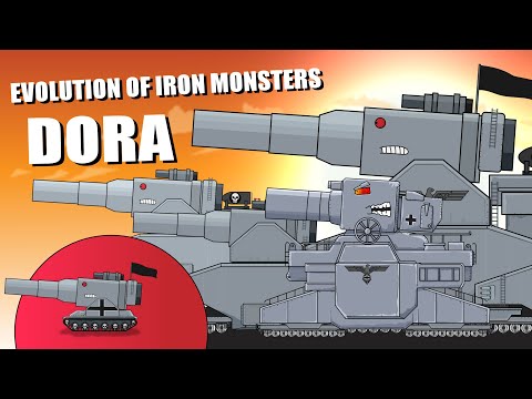 "Evolution of Dora tanks" Cartoons about tanks