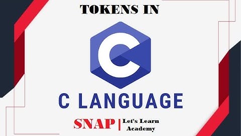 Tokens in C Programming Language | C Tokens | Types of Tokens in C | Keyword | Identifiers | String