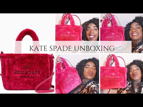 Last One! Kate Spade New York Ella Shearling Tote - Festive Pink