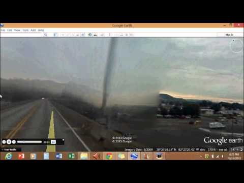 tornado google earth