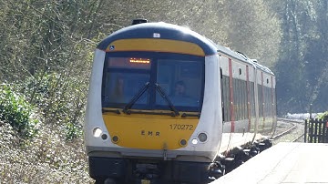 Class 170 departing Matlock Bath