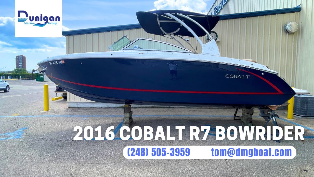 [SOLD] 2016 Cobalt R7 Bowrider Virtual Video Tour - YouTube