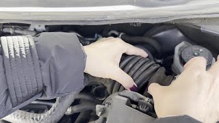 How I Replace Air Intake Hose 2007-2012 Nissan Altima I DIY