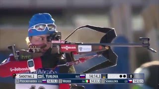 Biathlon World Cup 2016 (stage 6) - Women&#39;s 7,5km Sprint race