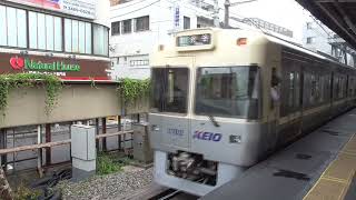 京王井の頭線　1000系1702F編成リニューアル車　下北沢駅発車