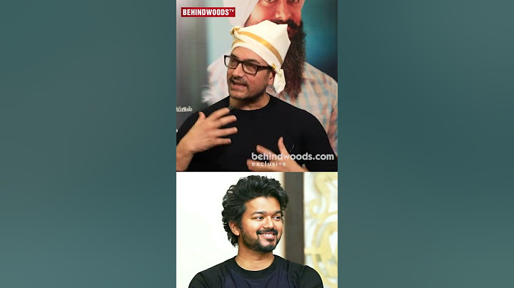 🔥Thalapathy Vijay என் தம்பி மாதிரி 😍Fantastic Actor - Aamir khan