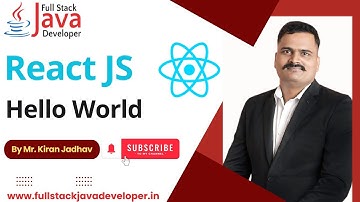 React JS Hello World | Learn with Mr. Kiran Jadhav