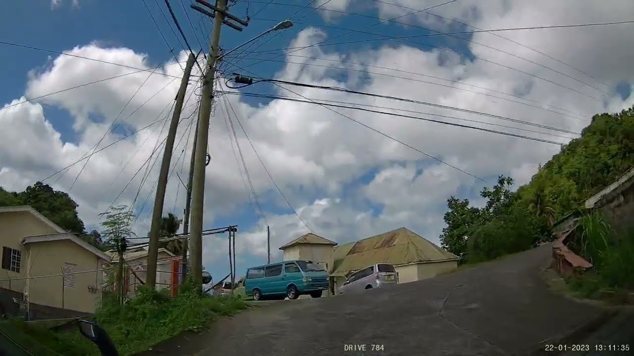 Drive784-Coulls Hill through Long Line to Rose Hall mountain and back to Belmont