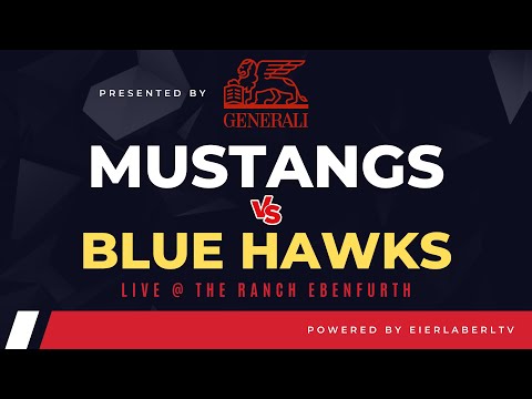 AFL Livestream Division 2 Mustangs gegen Blue Hawks  Spielort "The Ranch Ebenfurth"