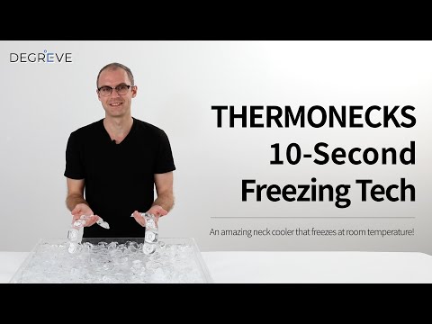An Amazing Neck Cooler that Freezes at Room Temperature!