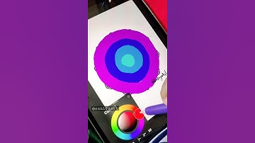 SATISFYING Colouring Video | #shorts #reels | Ipad Art | Procreate App | Mandala Drawing