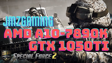 AMD A10-7890k + GTX 1050ti: SPECIAL FORCE 2 Playpark MAXED OUT GRAPHICS