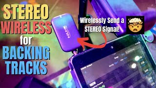 My STEREO WIRELESS Transmitter for Backing Tracks