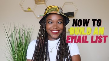 How To Build A Email List From Scratch [5 STEPS]