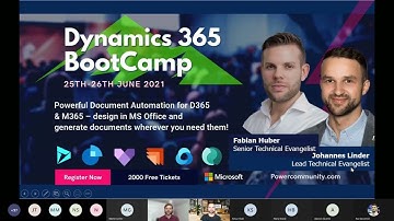 Powerful Document Automation for D365 & M365. - Dynamics 365 Bootcamp 2021