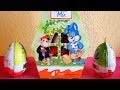 2 easter kinder choco surprise eggs mix unboxing toys from poland 2014 