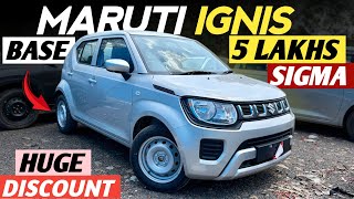 2026 Maruti Suzuki Ignis Sigma Base Model New Updates Detailed Review Price, Mileage, Features