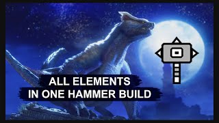 Elemental Hammer (Courage) Build vs Lucent Nargacuga | Sunbreak