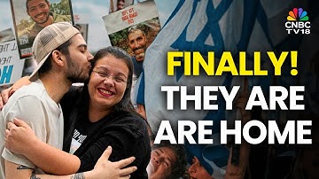 KIJK: Na 2 jaar gevangenschap keren 20 Israëliërs terug naar huis | Hamas-Israël Vrede | Gaza | T...