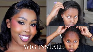 Famous WIG INSTALLATION TUTORIAL FOR BEGINNERS  Profile