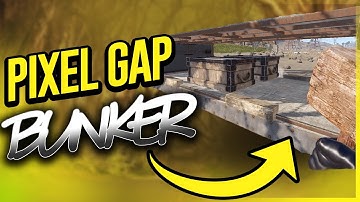 Build the strongest Pixel Gap Bunker in Rust