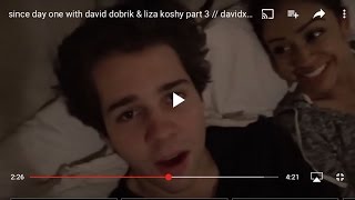 david dobrik &amp; liza koshy since day one part 3 // davidxliza