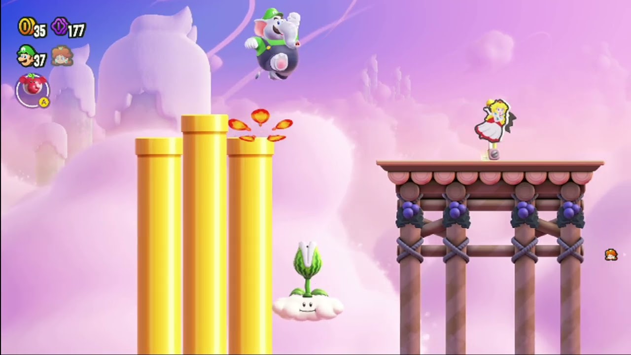 Super Mario Wonder #24 - Countdown to Drop Down