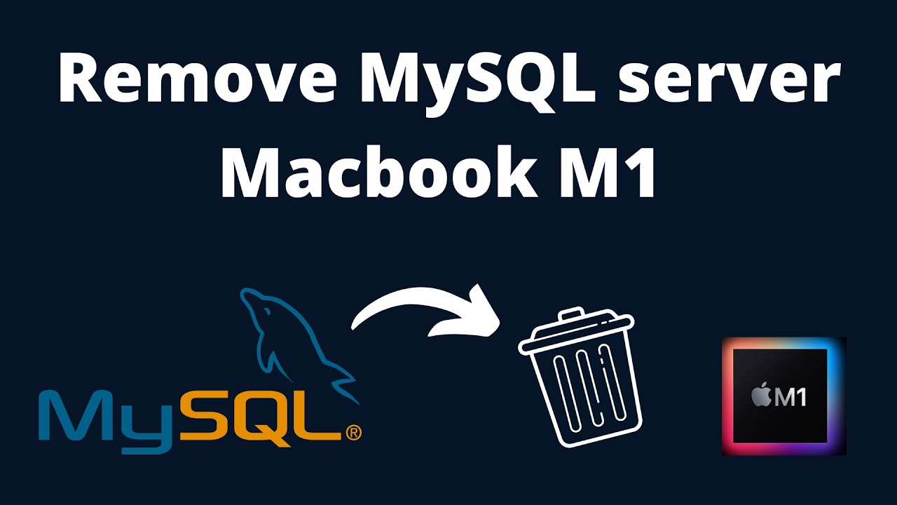 Remove Mysql Server From Macbook M1 | Uninstall Mysql From Macbook M1