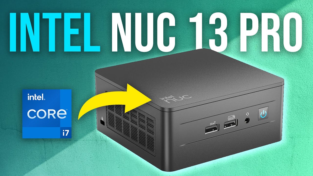 Intel i7 Nuc 13 Pro ( Tall ) - Small, Ultra-Fast Mini PC 