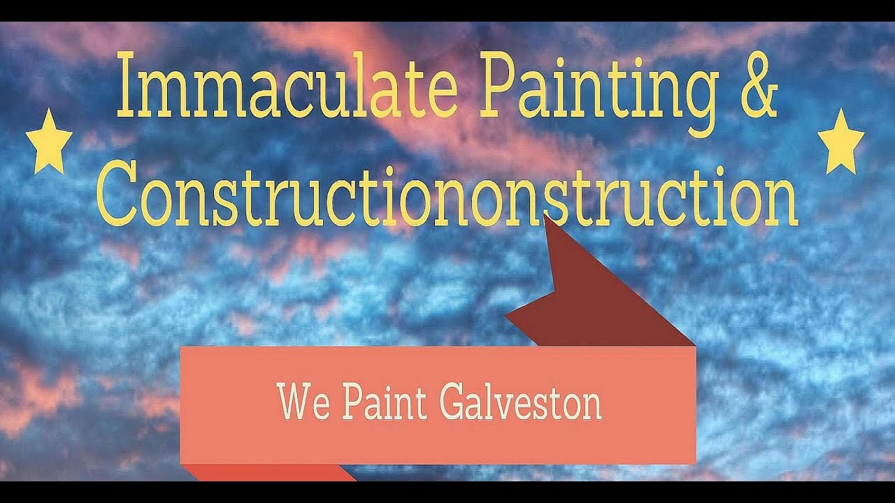 Commercial Painting Company Galveston TX YouTube