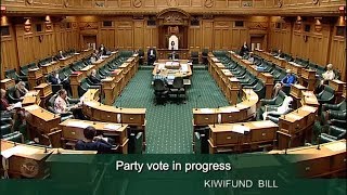 KiwiFund Bill - First Reading  - Video 12