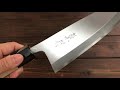 崇行　出刃包丁180mm　白紙鋼，Takayuki，Deba，Knife，KnifeGallery，kitchen knife，