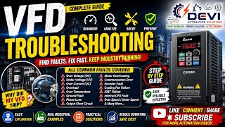 37E.Complete VFD Troubleshooting Tutorial | Diagnose & Fix Common VFD Faults-English 