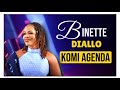Binette diallo  komi agenda clip audio 2024
