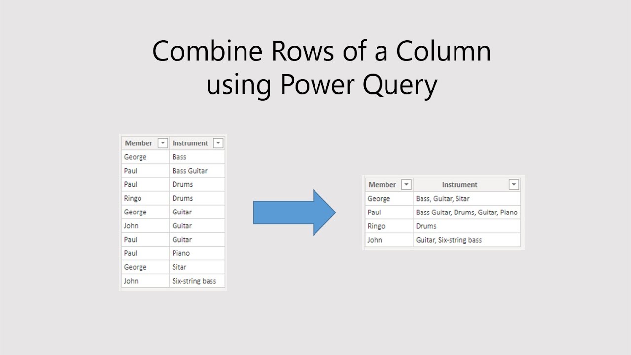 Query rows