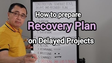 How to Prepare Recovery Plan on Delayed Projects