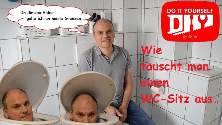 Im Video baue ich einen WC-Sitz der Firma Dombach ...