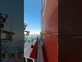 #short | Boarding a mega #ship. #lifeatsea #merchantnavy #seafarers #marine #maersk