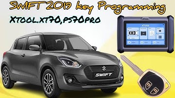 SWIFT 2019 AKL KEY PROGRAMMING FREE PINCODE XTOOL XT70,PS70PRO ..